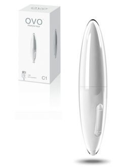 VIBRADOR RECARREGÁVEL C1 OVO BRANCO