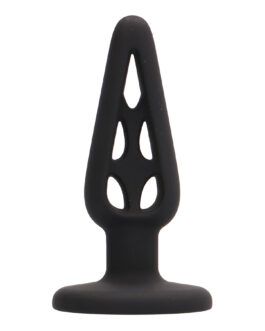 PLUG ANAL EM SILICONE PLUG & PLAY 4? PRETO