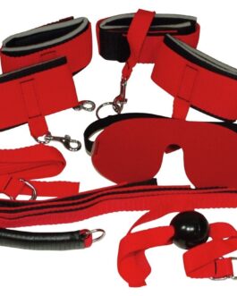 KIT BONDAGE SET BAD KITTY VERMELHO