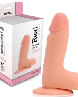 DILDO REALÍSTICO REAL RAPTURE WATER SENSATIONS 6” BRANCO