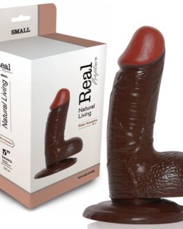 DILDO REALÍSTICO REAL RAPTURE WATER SENSATIONS 5” NEGRO