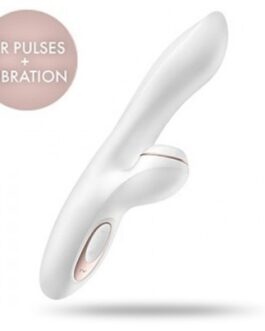 ESTIMULADOR DE CLÍTORIS RECARREGÁVEL SATISFYER PRO G-SPOT RABBIT