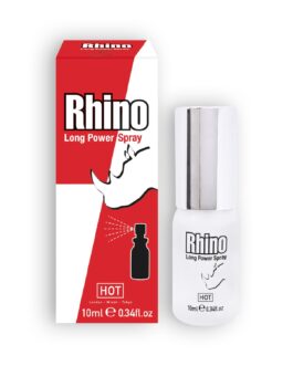 SPRAY RETARDANTE RHINO LONG POWER SPRAY HOT™ 10ML