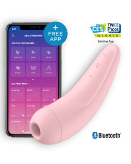 ESTIMULADOR CURVY 2+ COM APP SATISFYER ROSA