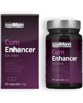 VOLUMIZADOR DE ESPERMA COOLMANN CUM ENHANCER 30 CÁPSULAS