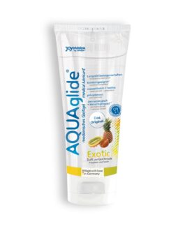 LUBRIFICANTE AQUAGLIDE FRUTOS EXÓTICOS 100ML