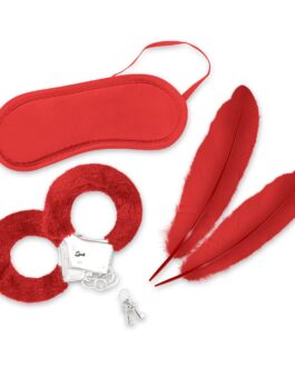 KIT BONDAGE LOVER’S DREAM CRUSHIOUS VERMELHO