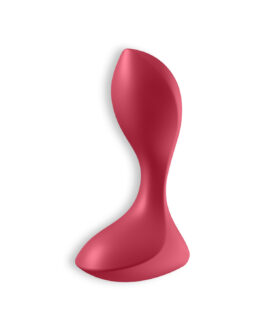 VIBRADOR ANAL BACKDOOR LOVER SATISFYER VERMELHO