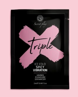 GEL ESTIMULANTE TRIPLE X UNISEXO SECRET PLAY 2ML