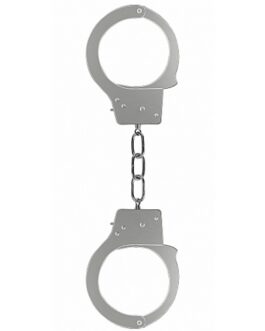 ALGEMAS EM METAL BEGINNER’S HANDCUFFS PRATEADAS