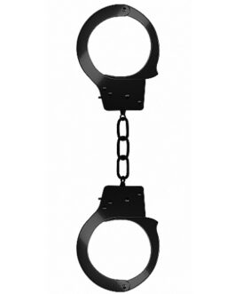 ALGEMAS EM METAL BEGINNER’S HANDCUFFS PRETAS