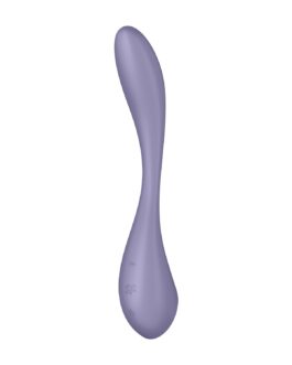 VIBRADOR G-SPOT FLEX 5 CONNECT APP LILÁS SATISFYER