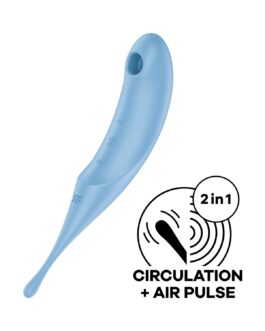 ESTIMULADOR TWIRLING PRO AZUL SATISFYER