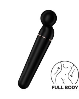 VARINHA PLANET WAND-ER PRETO/ROSE GOLD SATISFYER