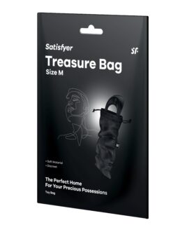 BOLSA TREASURE BAG M PRETA SATISFYER