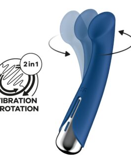 VIBRADOR SPINNING G-SPOT 1 AZUL SATISFYER