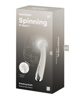 VIBRADOR SPINNING G-SPOT 1 BEGE SATISFYER