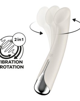 VIBRADOR SPINNING G-SPOT 1 BEGE SATISFYER