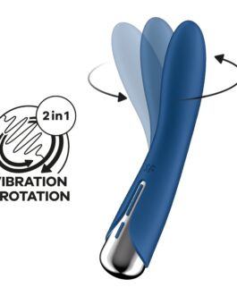 VIBRADOR SPINNING VIBE 1 AZUL SATISFYER