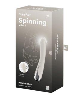 VIBRADOR SPINNING VIBE 1 BEGE SATISFYER