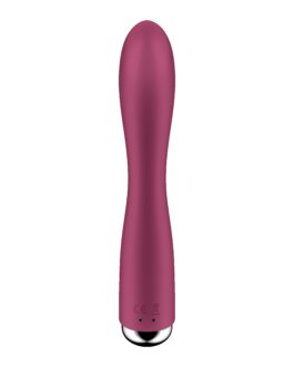 VIBRADOR SPINNING RABBIT 1 VERMELHO SATISFYER