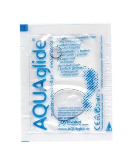 FOLHETO INFORMATIVO COM SAQUETA DE LUBRIFICANTE AQUAGLIDE NEUTRO 3 ML