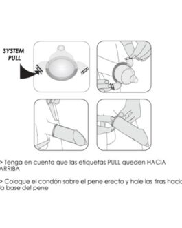 PRESERVATIVOS PULL SEM LÁTEX 144 UNIDADES SENSITEX