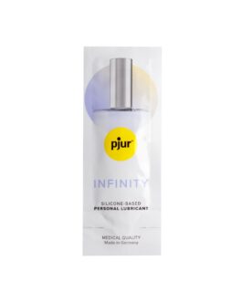 PJUR INFINITY LUBRIFICANTE PESSOAL À BASE DE SILICONE 1,5 ML