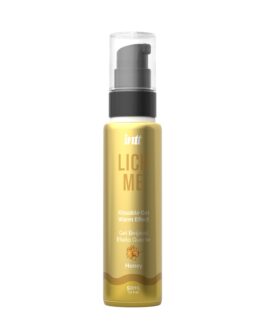 GEL BEIJÁVEL COM EFEITO CALOR E SABOR A MEL LICK ME INTT 50ML