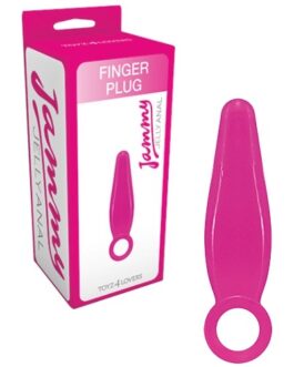 PLUG ANAL FINGER PLUG JAMMY JELLY ANAL ROSA