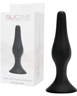 PLUG ANAL BOTTLE PLUG PRETO MEDIUM