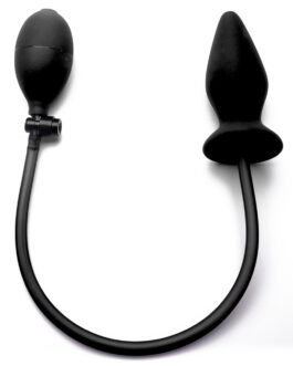 PLUG ANAL INSUFLÁVEL DE SILICONE OUCH! PRETO