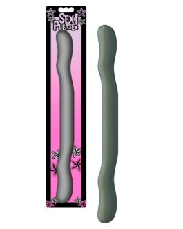 DILDO DUPLO SEX PLEASE! 18 CINZENTO