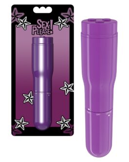 MINI VIBRADOR SEX PLEASE! SWEET SENSATIONS ROXO