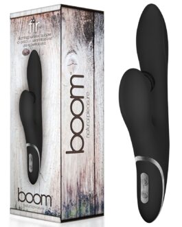 VIBRADOR RECARREGÁVEL FIR BOOM PRETO