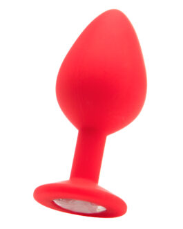 PLUG ANAL DIAMOND BUTT PLUG GRANDE VERMELHO