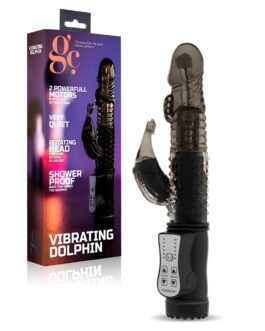 VIBRADOR VIBRATING DOLPHIN PRETO