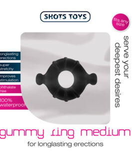 ANEL PARA O PÉNIS GUMMY RING MÉDIO