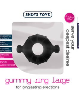 ANEL PARA O PÉNIS GUMMY RING GRANDE