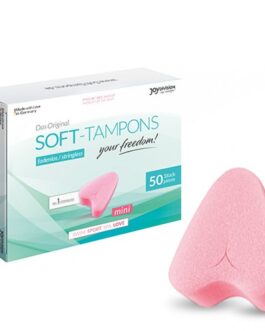 CAIXA COM 50 TAMPÕES SOFT-TAMPONS MINI