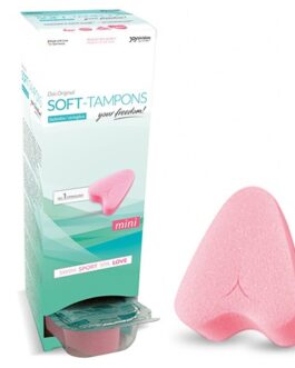 CAIXA COM 10 TAMPÕES SOFT-TAMPONS MINI