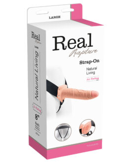 STRAP-ON OCO REAL RAPTURE AIR FEELING 8 BRANCO