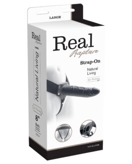 STRAP-ON OCO REAL RAPTURE AIR FEELING 8 PRETO