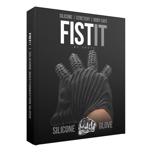 LUVA ESTIMULANTE DE SILICONE FIST IT PRETA - Image 2