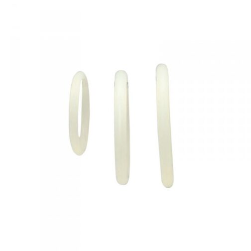 CONJUNTO DE 3 ANÉIS PARA O PÉNIS SILICONE COCK RINGS TIMELESS TRANSPARENTE - Image 2