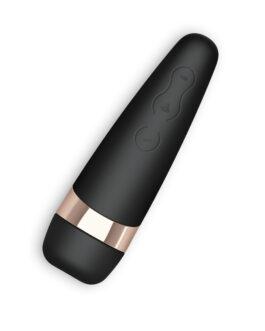 ESTIMULADOR DE CLITÓRIS PRO 3 COM VIBRAÇÃO E CARREGADOR USB SATISFYER