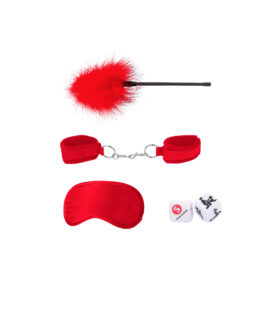 KIT BONDAGE INTRODUTÓRIO 2 VERMELHO OUCH!