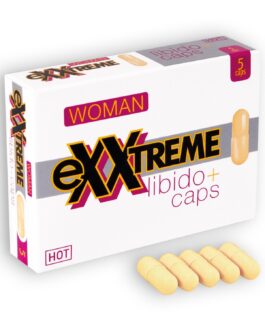 CÁPSULAS ESTIMULANTES EXXTREME LIBIDO+ CAPS PARA MULHER 5 CÁPSULAS