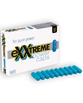 CÁPSULAS ESTIMULANTES EXXTREME POWER CAPS PARA HOMEM 10 CÁPSULAS