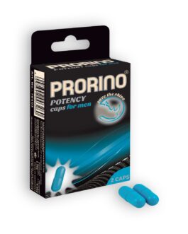 CÁPSULAS ESTIMULANTES PRORINO POTENCY CAPS PARA HOMEM 2 CÁPSULAS